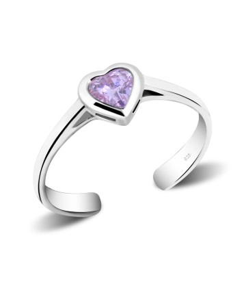 Toe Ring Heart Shaped TR-564
